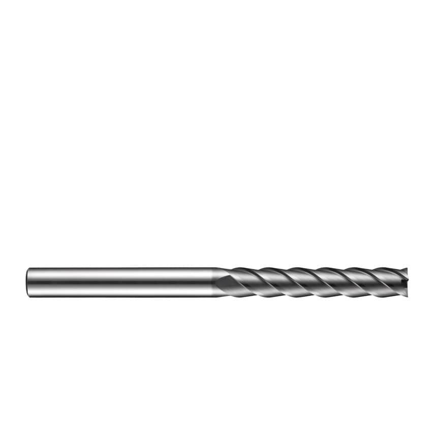 S718 12.00MM Carbide 4 Flute Extra Long End Mill - ALCRN Coated