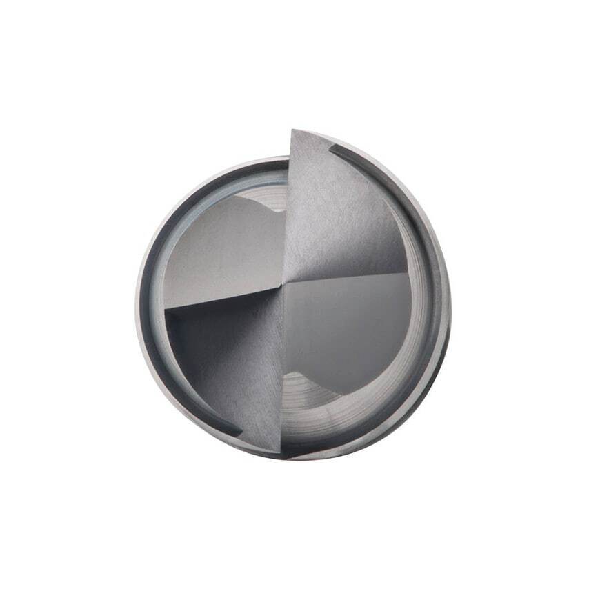 S740 8.00MM Carbide 2 Flute Short Series 90 Chamfering Slot Drill - AlTiN Coated