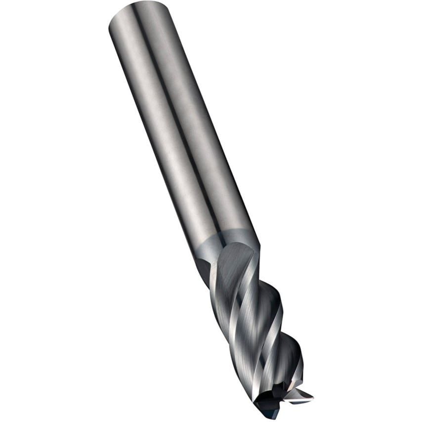 S761 10MM Carbide ALCRN 4FL 40DEG Short Unequal Pitch End Mill