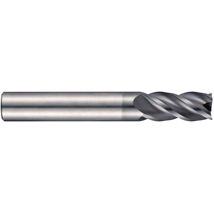 S763 12.00X1.00MM Carbide 4 Flute Short Series Corner Radius End Mill - ALCRN Coated