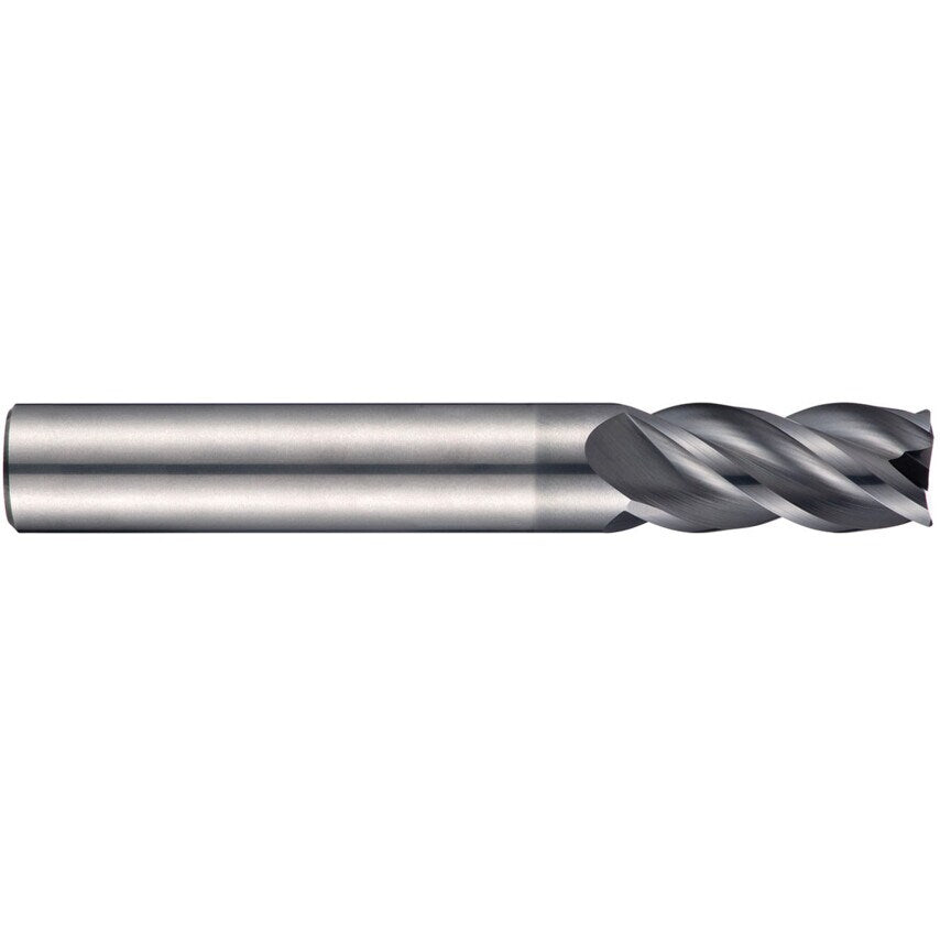 S763 16.00x1.00mm Carbide 4 Flute Short Series Corner Radius End Mill - AlCrN Coated