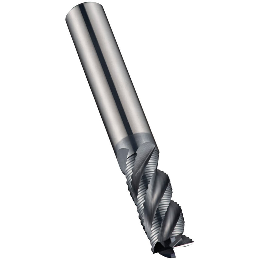 S765 16mm Carbide Alcrn 4FL Shortroughing End Mill