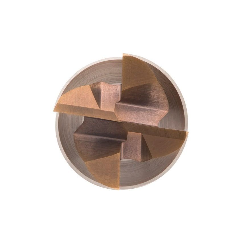 S766 5MM Carbide TiSiN 4FL Short Unequal Pitch End Mill