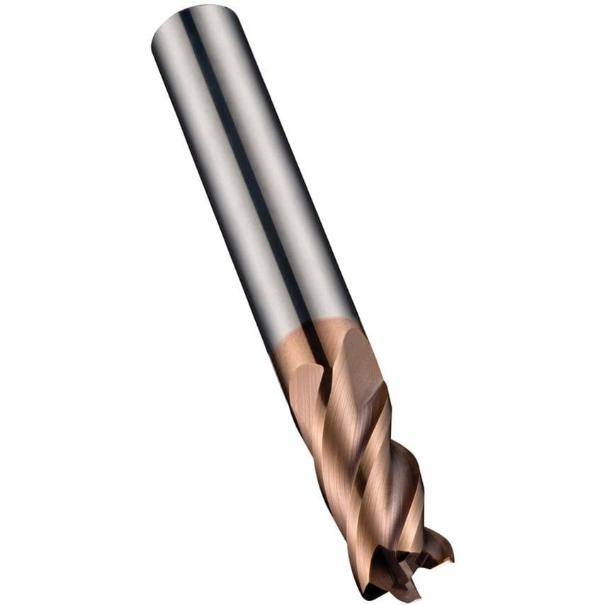S767 4.00MM X 0.3MMR 4FL Carbide End Mill TiSiN
