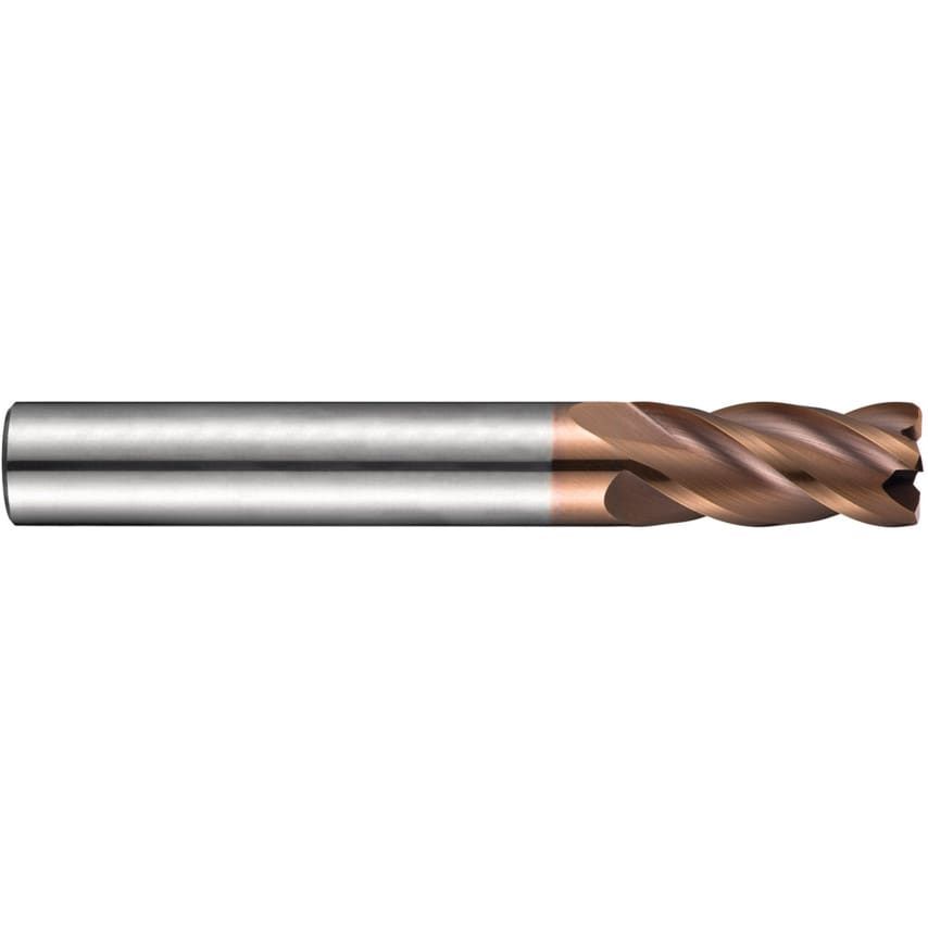 S767 8.00MM X 1.0MMR 4FL Carbide End Mill TiSiN