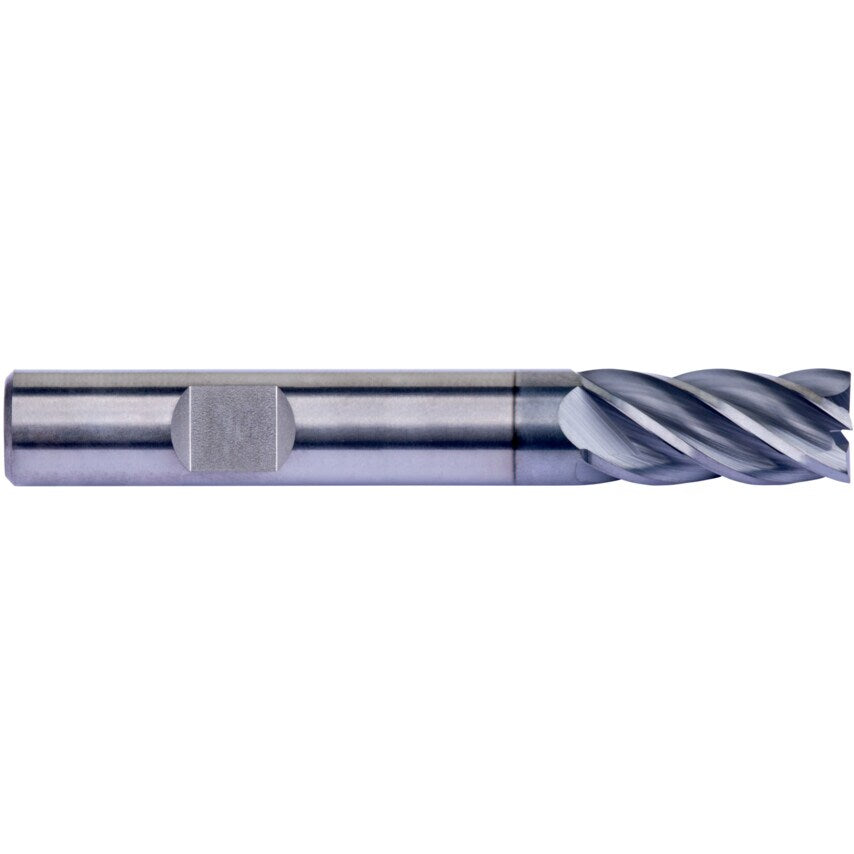 S770HB 16.00mm Carbide AlCrN Flat Short 5FL End Mill Unequal Helix