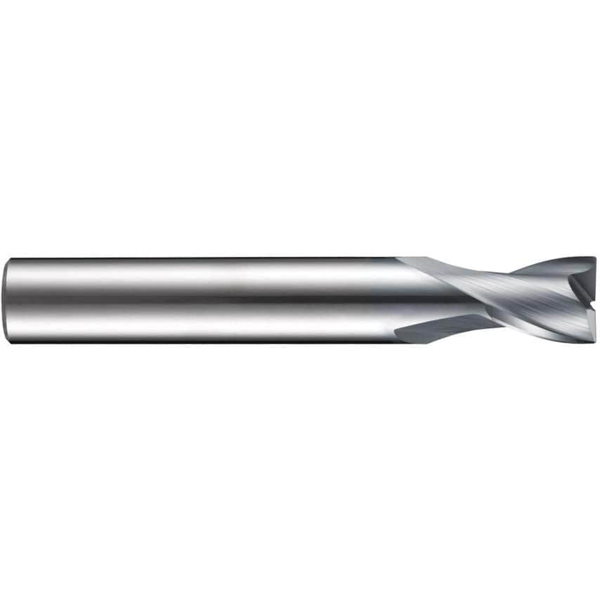 S802HA 18MM Carbide 2 Flute Extra Short Slot Drill - Alcrona Coated DIN 6527K