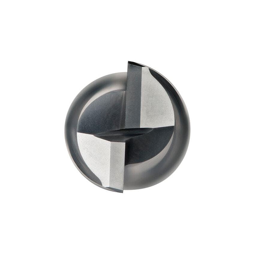 S802HB 8.00MM Carbide 2 Flute Extra Short Slot Drill - Alcrona Coated DIN 6527K