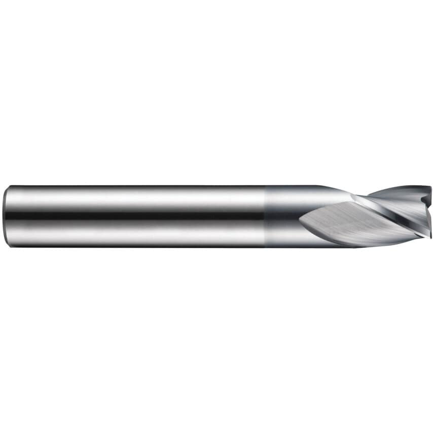 S803HA 4.8mm Carbide 2 Flute Extra Short Slot Drill - Alcrona Coated DIN 6527K
