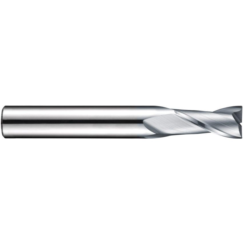 S812HA 16.00MM Carbide 2 Flute Short Series Slot Drill - Alcrona Coated DIN 6527L