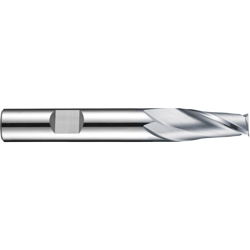 S812HB 18.00MM Carbide 2 Flute Short Series Slot Drill - Alcrona Coated DIN 6527L