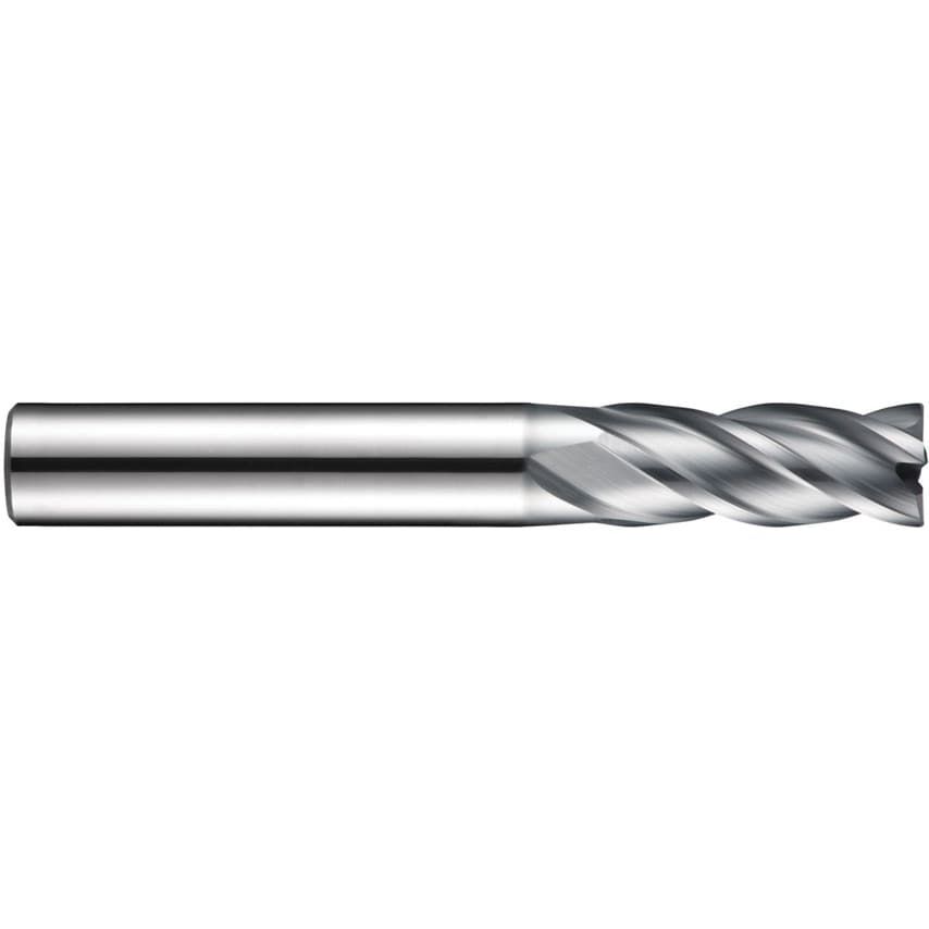 S814HA 3.00MM Carbide 4 Flute Short Series Slot Drill - Alcrona Coated
