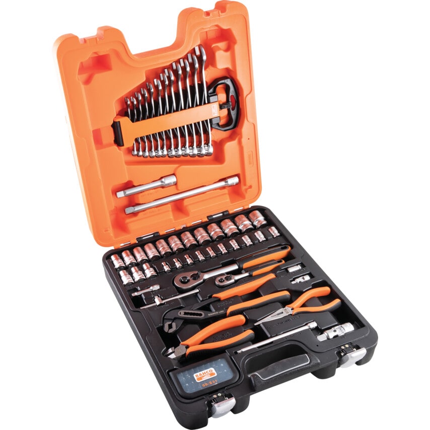 S81MIX 1/4"-1/2" Mixed Socket Set 81 Piece