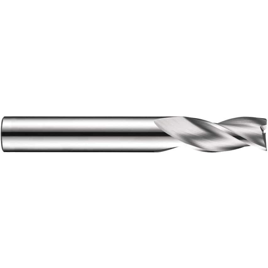 S903 16.00MM Carbide 3 Flute Plain Shank Standard Length Slot Drill