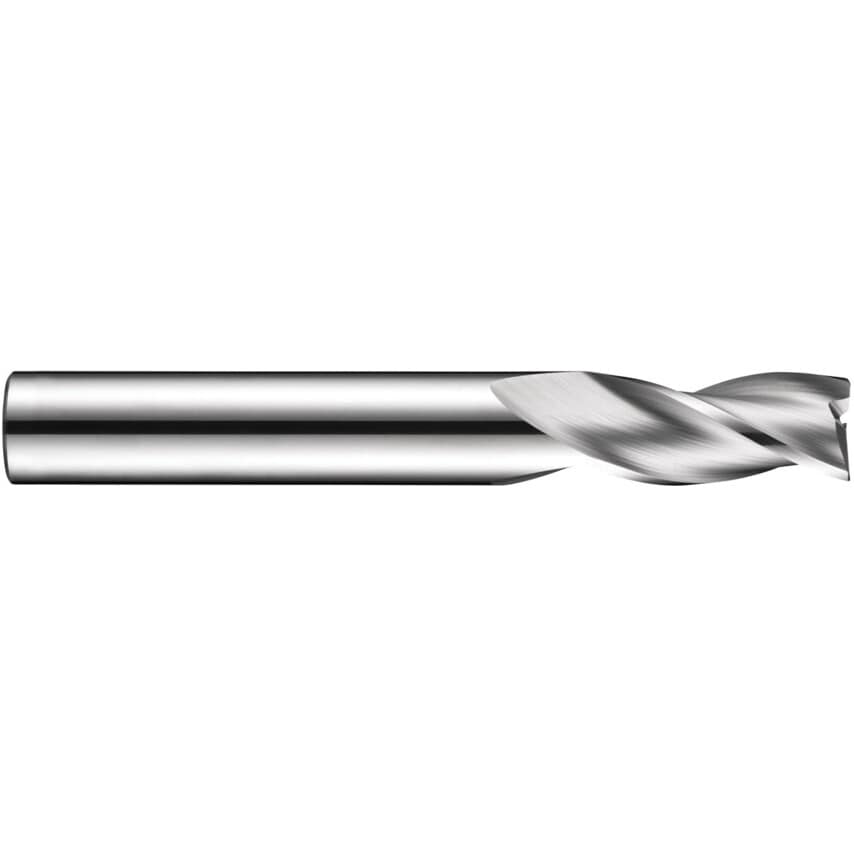 S903 3.00MM Carbide 3 Flute Plain Shank Standard Length Slot Drill