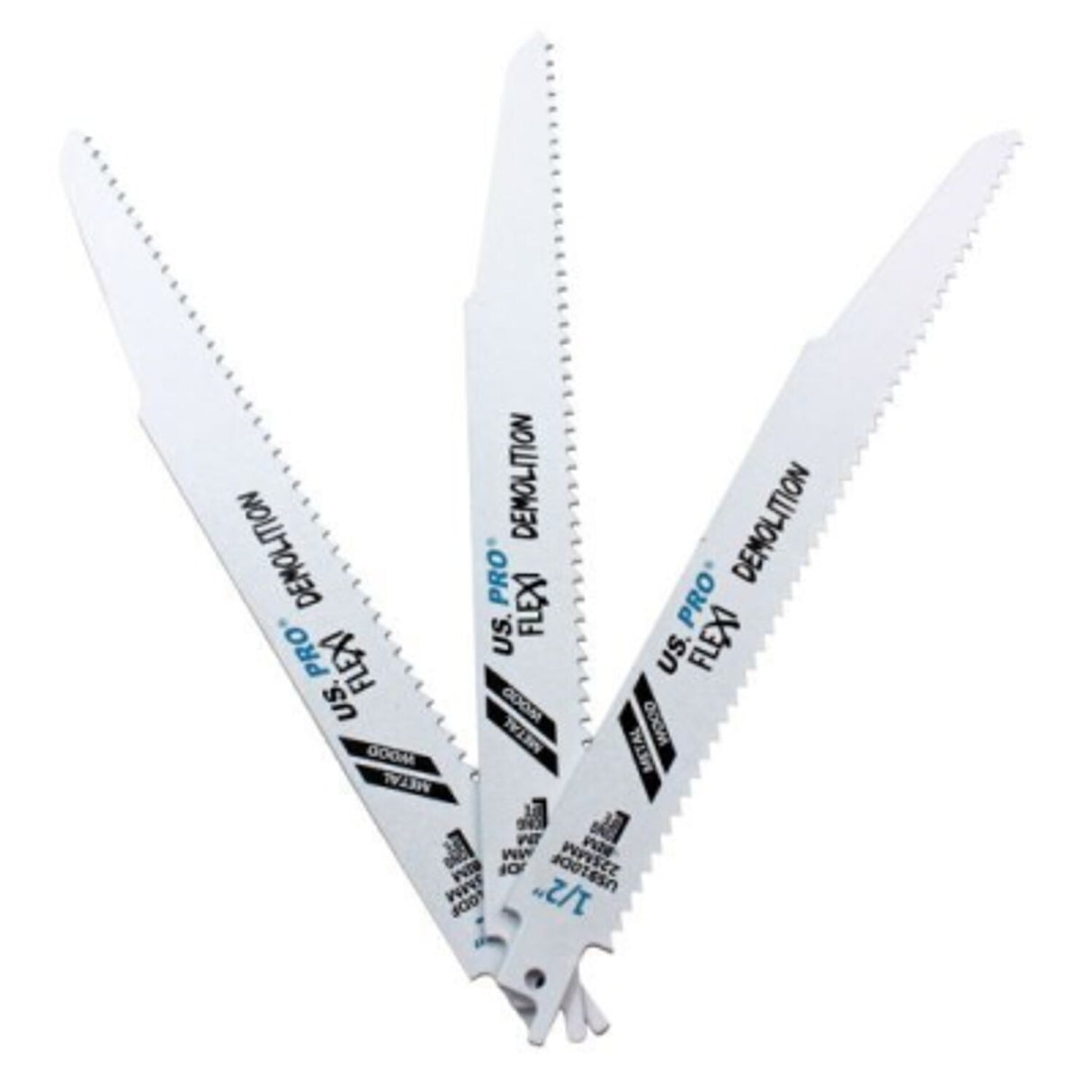 S910DF 225mm Reciprocating Saw Blade for Wood & Metal (Pack of 5)