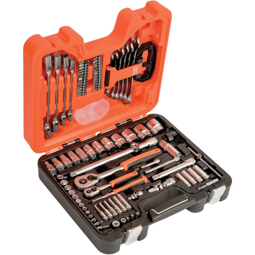 S910 1/4" & 1/2" Drive Socket Set