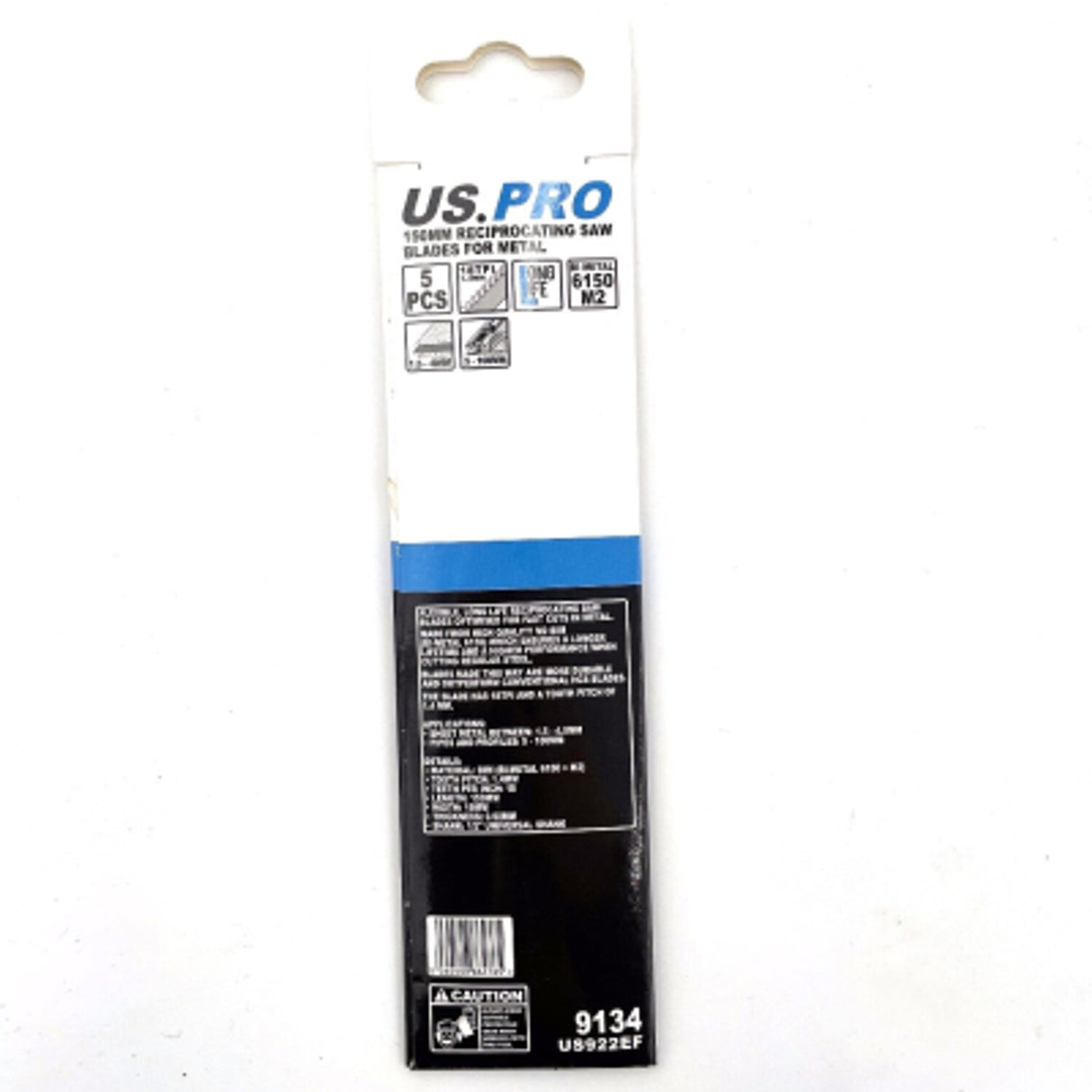 S922EF 150mm Reciprocating Saw Blade for Metal (Pack of 5)