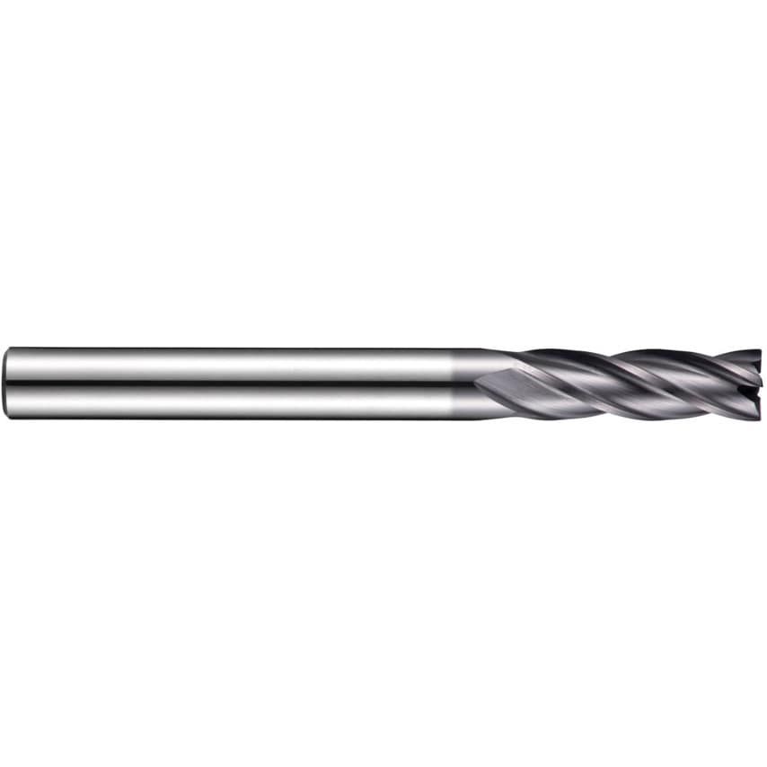 S944 14.00MM Carbide 4 Flute Flatted Shank End Mill - TiAlN Coated