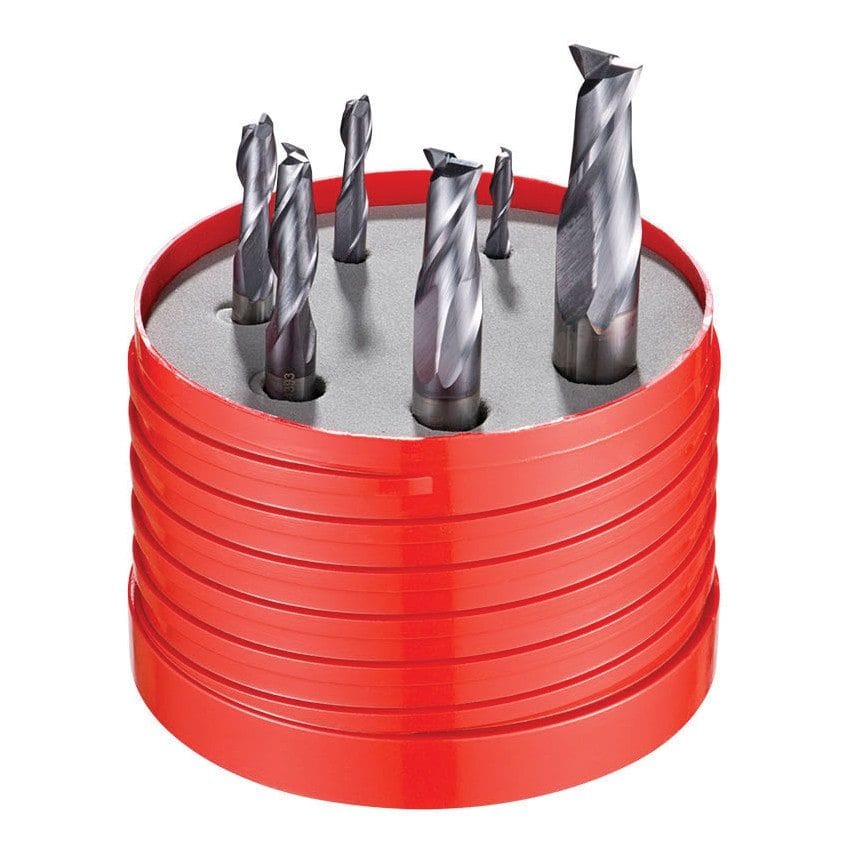 S991 Set 922 6-Pce Carbide Standard Slot Drill Set - TiAlN Coated