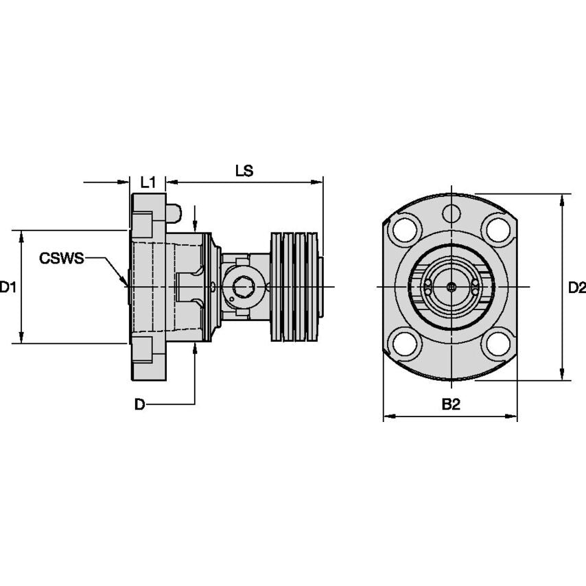 SA50CLNS5008 KM50 Loc Subassembly Side ACCE