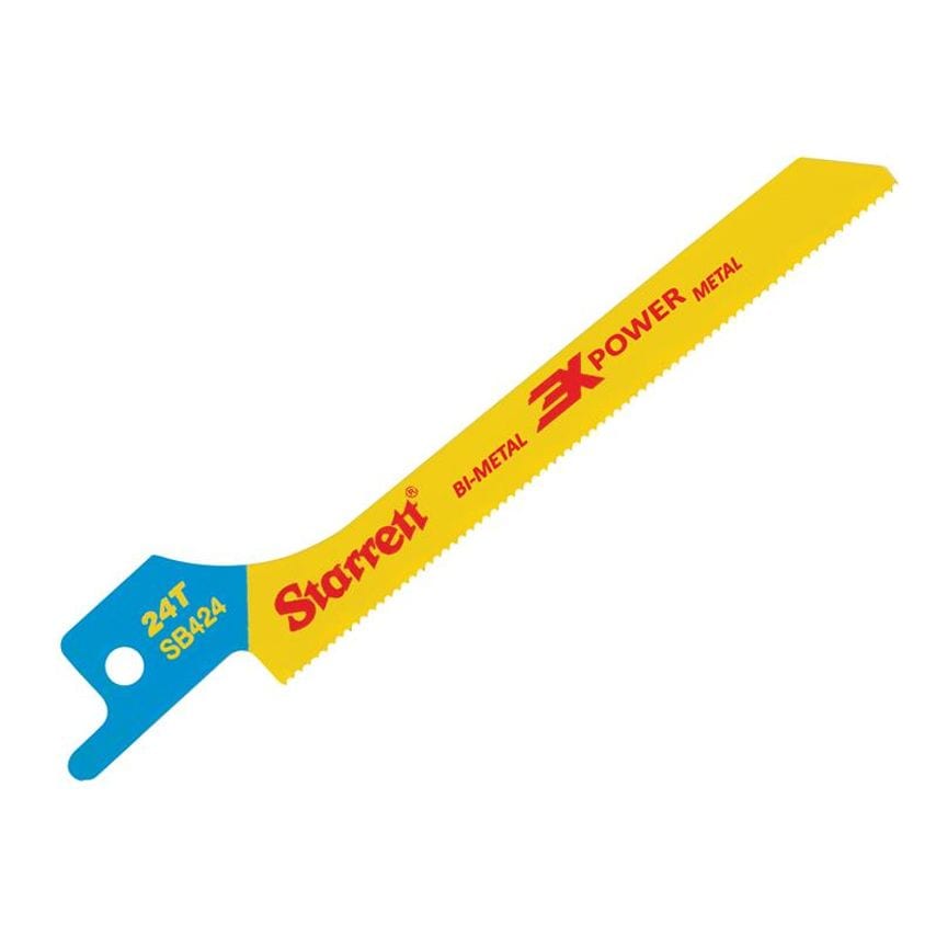 SB424-5 Bi-Metal Reciprocating Blade, Metal Scroll 100mm 24 TPI (Pack 5) STRSB4245