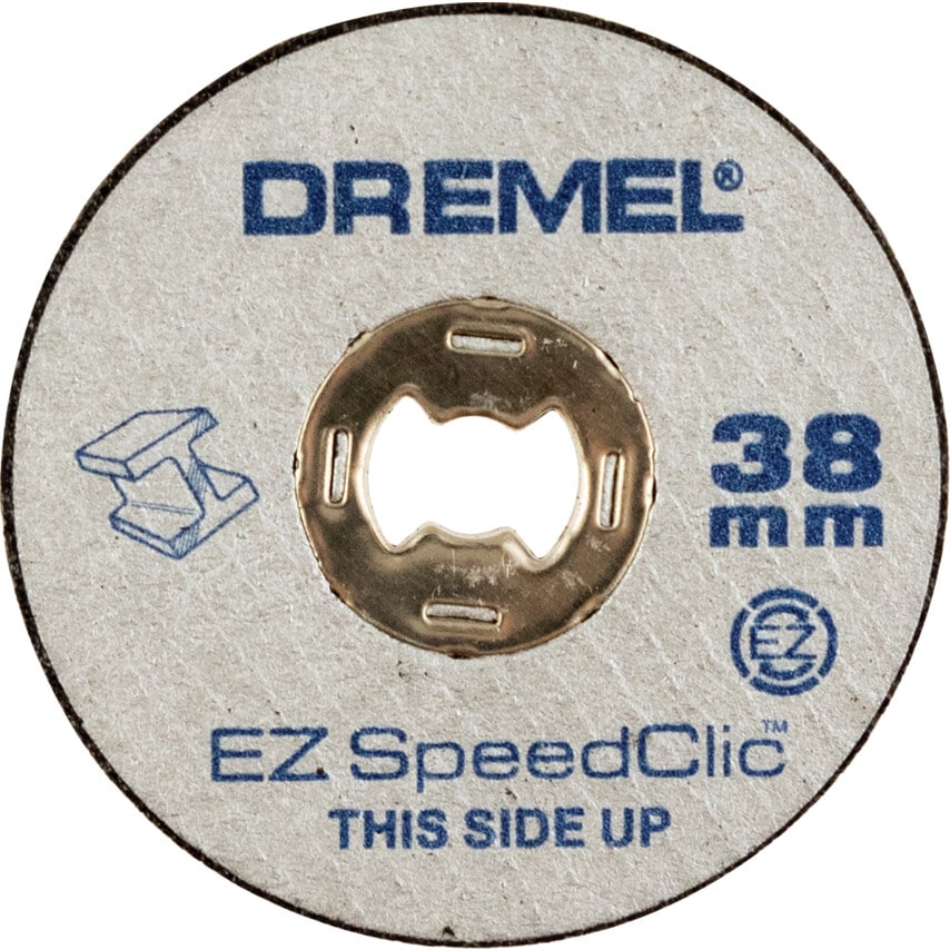 SC456B EZ SpeedClic Metal Cutting Wheels, Pack of 12