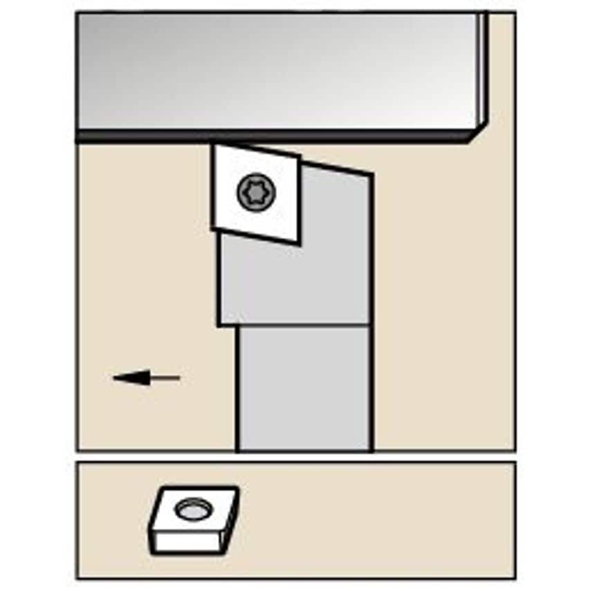 SCGCR123 S Clamping Holder W0.75 L4.50