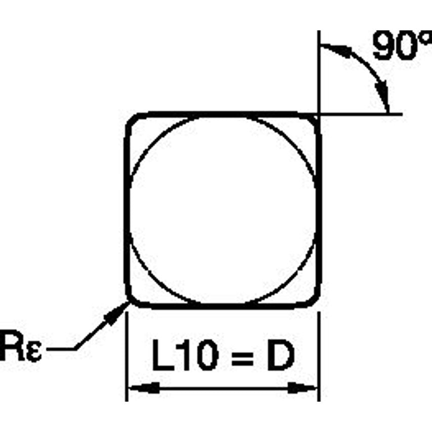 SCGN090408S01015WCB ANSI/ISO Turning Insert SC..
