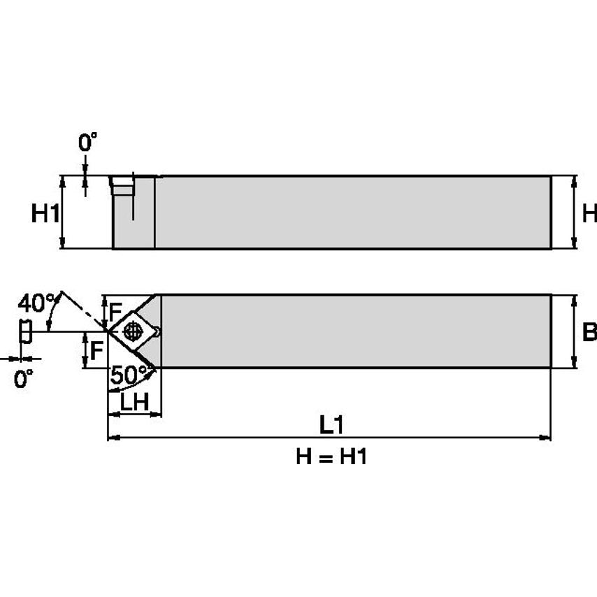 SCMCN082 S Clamping Holder W0.50 L3.50