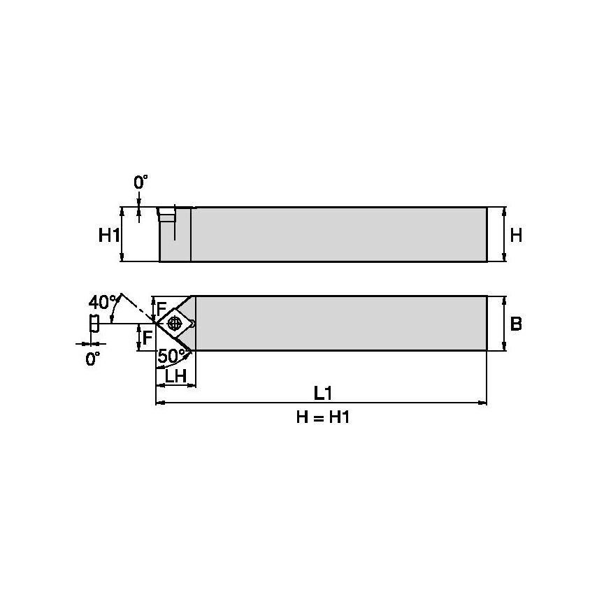 SCMCN163 S Clamping Holder W1.00 L6.00