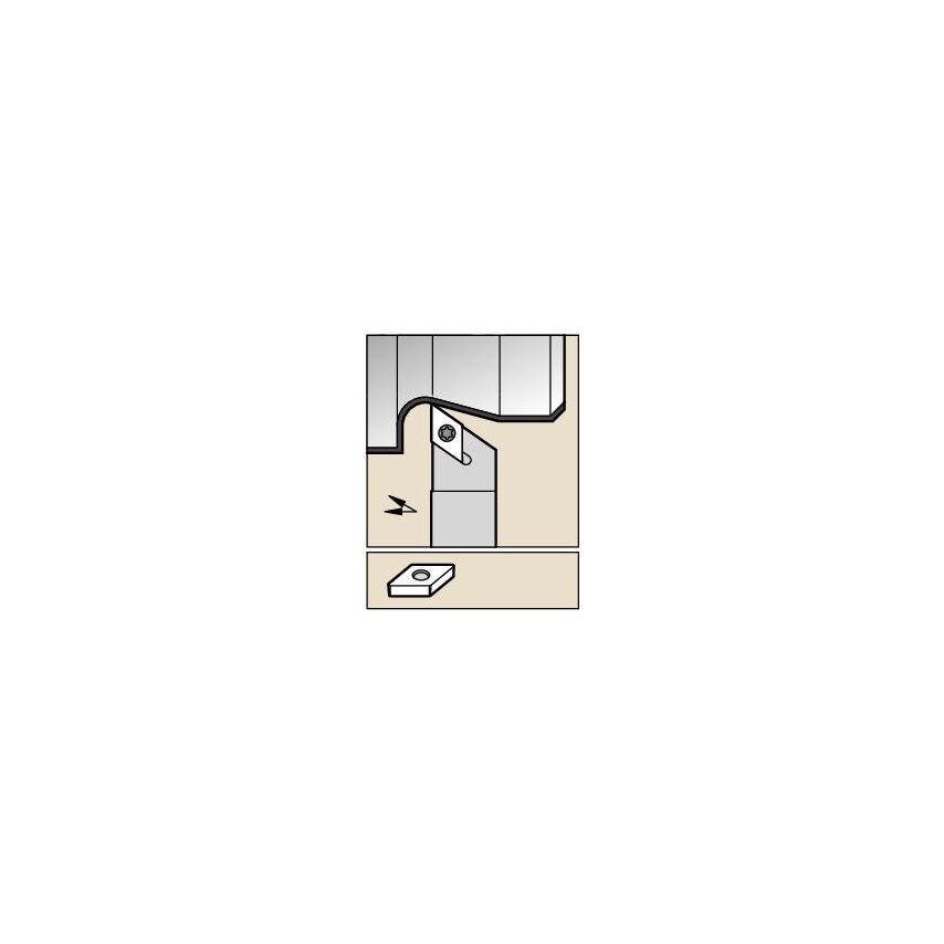 SDACL103B S Clamping Holder W0.63 L4.50