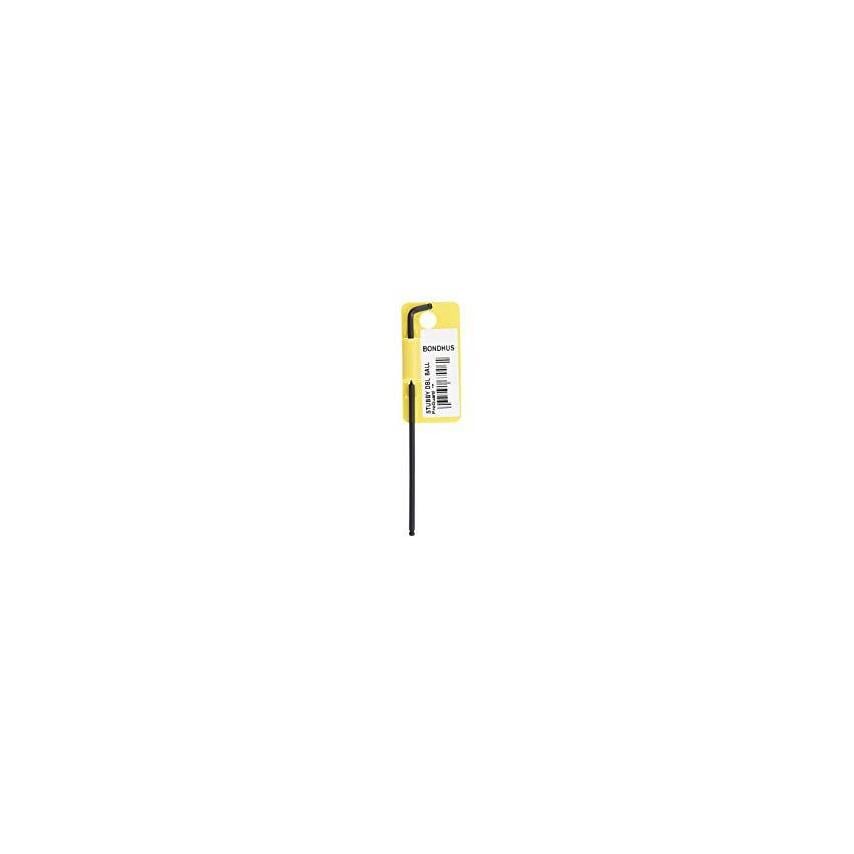 SDBL1/16" Stubby Double Ballend Hex Key, 1/16", 67003
