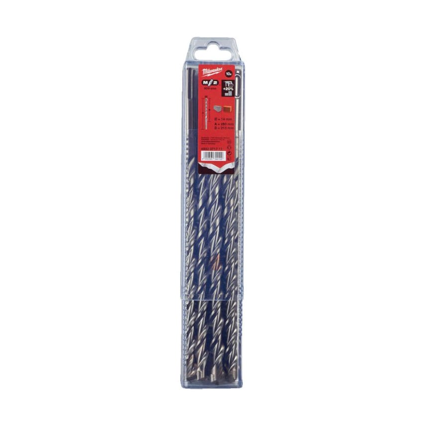 SDS+ M2 Drill 14x260mm (PK-10)