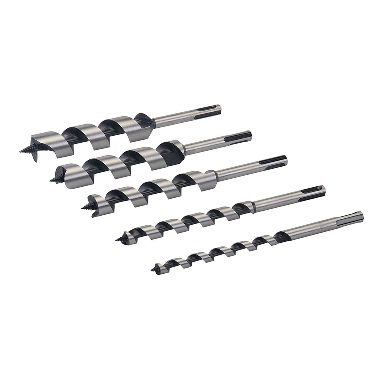 SDS Plus Auger Bit Set 5 Piece 10 - 25mm