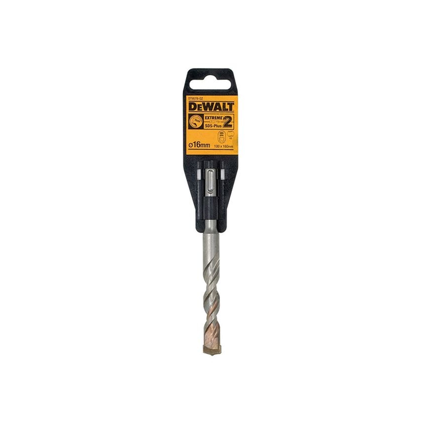 SDS Plus EXTREME 2 Drill Bit 16 x 160mm DEWDT9578QZ