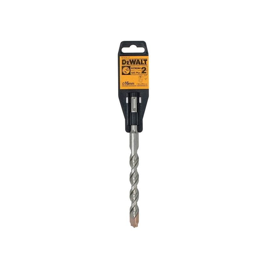 SDS Plus EXTREME 2 Drill Bit 16 x 200mm DEWDT9579QZ