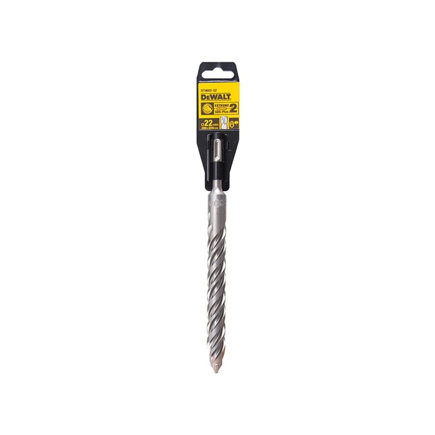 SDS Plus EXTREME 2 Drill Bit 22 x 250mm DEWDT9602QZ
