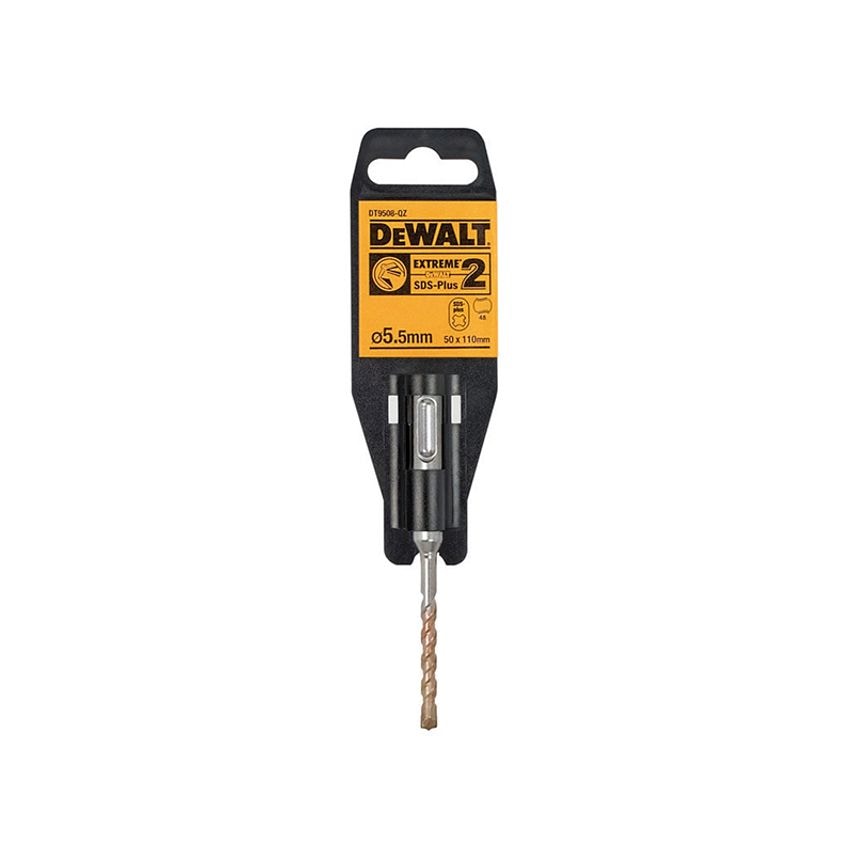 SDS Plus EXTREME 2 Drill Bit 5.5 x 110mm DEWDT9508QZ