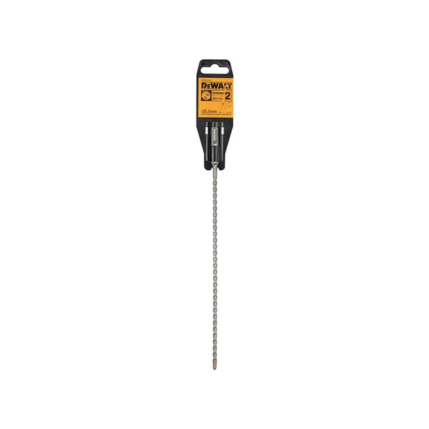 SDS Plus EXTREME 2 Drill Bit 5.5 x 260mm DEWDT9511QZ