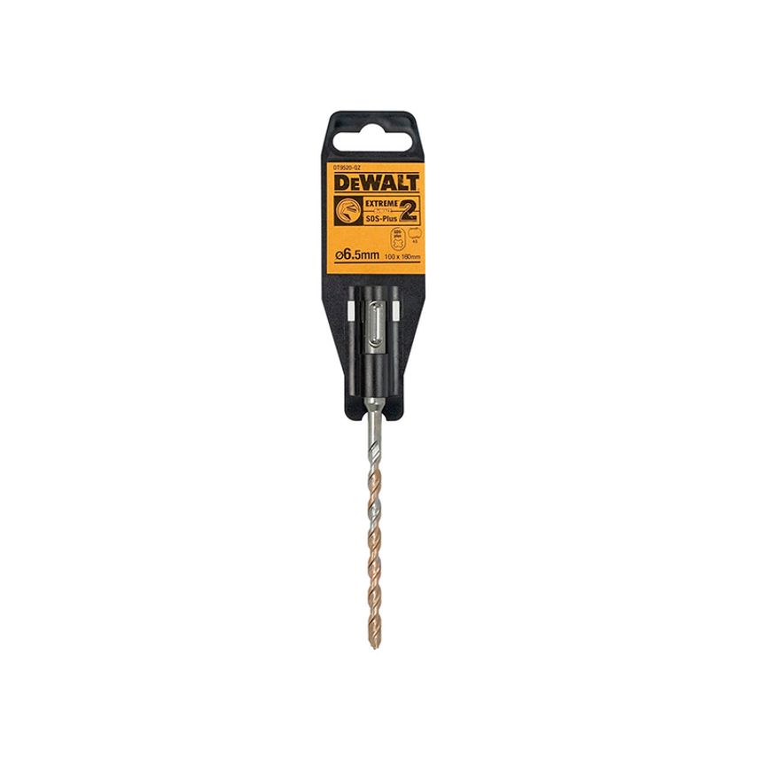 SDS Plus EXTREME 2 Drill Bit 6.5 x 160mm DEWDT9520QZ