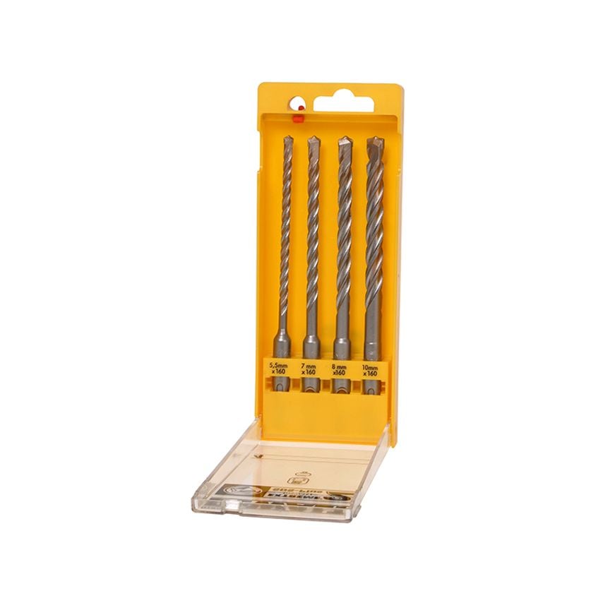 SDS Plus EXTREME 2 Drill Bit Set, 4 Piece DEWDT9702QZ
