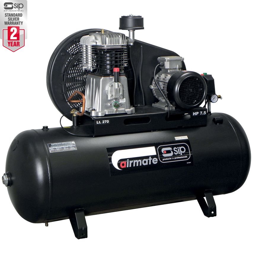 SIP TN7.5/270 Belt Drive Compressor