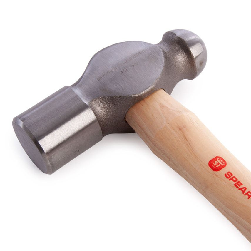 SJ-BPH40 Engineers Ball Pein Hickory Hammer 40OZ