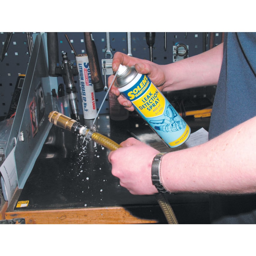 SL1-400A Leak Detector Spray Compressed Air 400ML