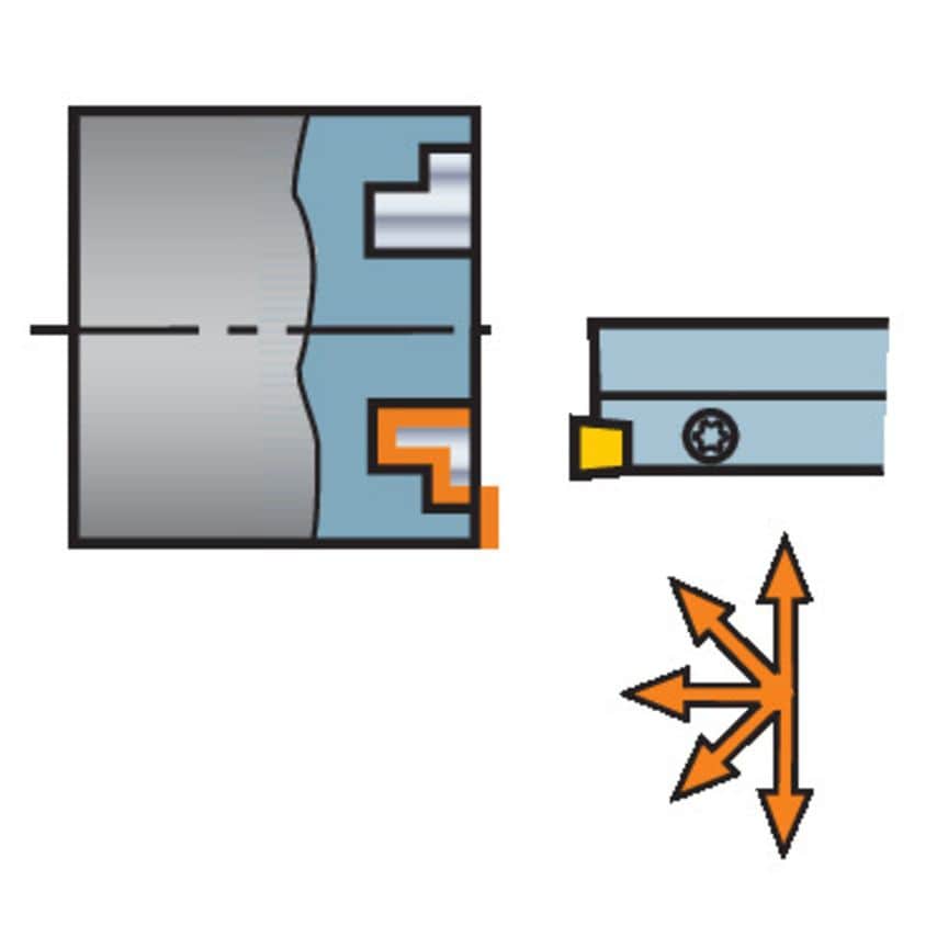 SL70-R123H40B290-HP Toolholder