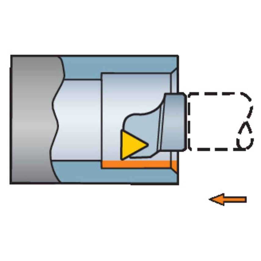 SL-PTFNL-40-16HP T-Max P Head for Turning