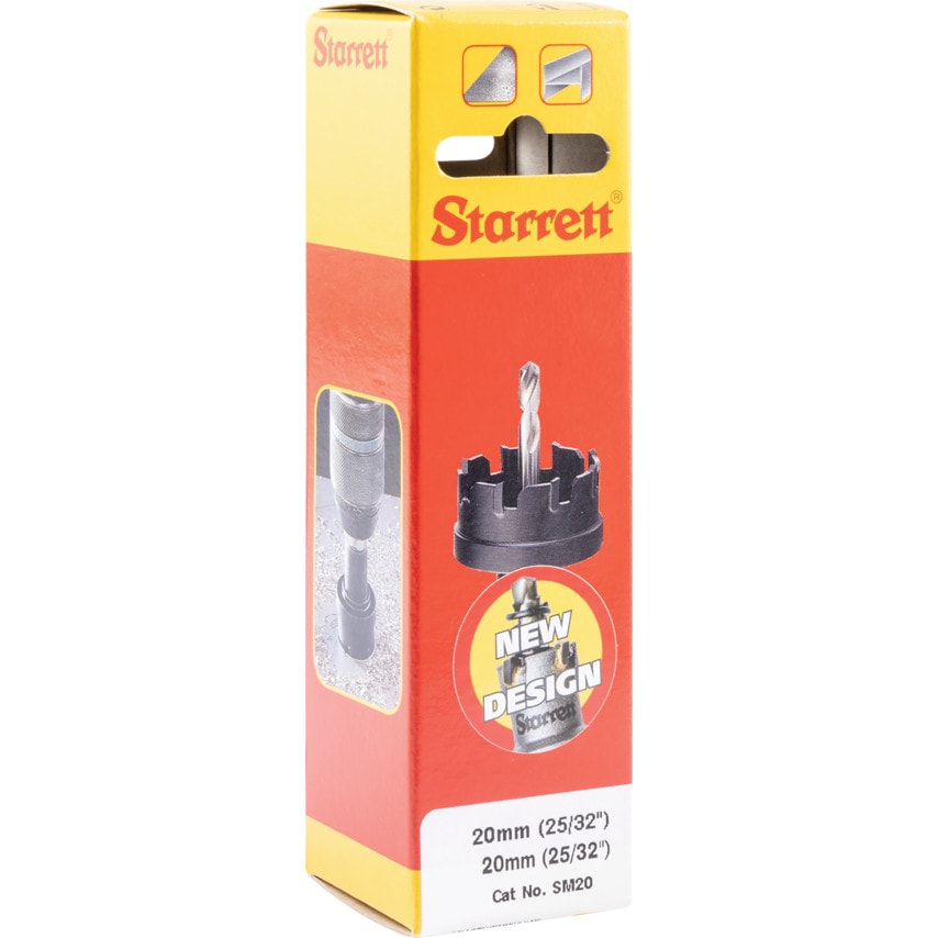SM20 20mm (25/32) TCT Sheet Metal Holesaw