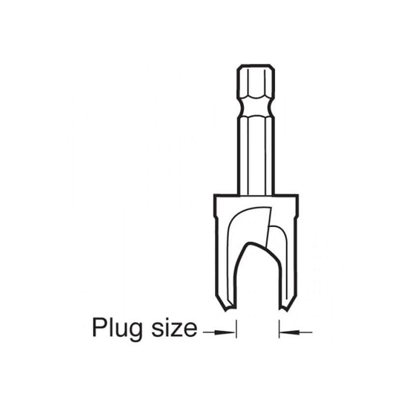 SNAP/PC/38 Plug Cutter 3/8in TRESNAPPC38
