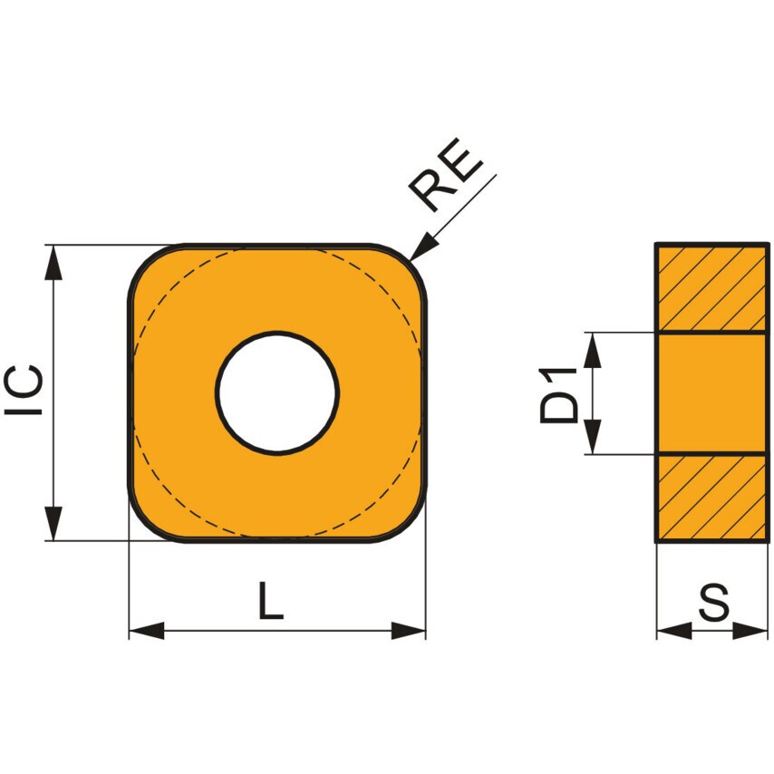 SNMX 191140SN-TF T9415 Heavy Duty Railway Insert